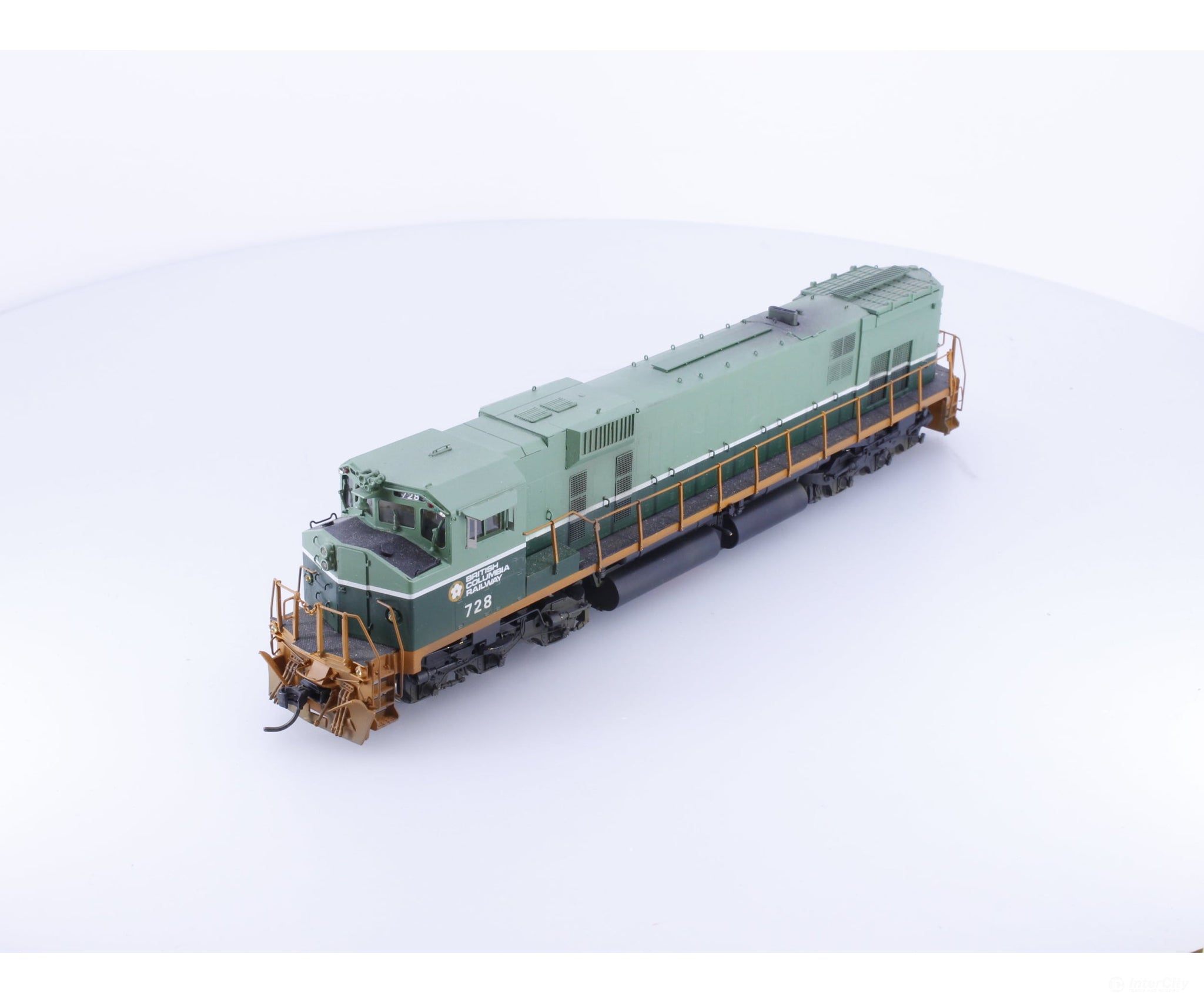Overland OMI-5282 HO Brass M630 Wide Cab Diesel Locomotive Digital BC Rail (BCOL) 728 DCC - Locomotives