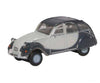 Oxford Diecast N NCT006 Citroen 2CV - Assembled - 2-Tone Gray - Cars & Trucks