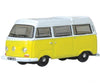 Oxford Diecast N NVW016 Volkswagen T2 Bay Window Camper - Assembled - Saturn Yellow White - Cars & Trucks