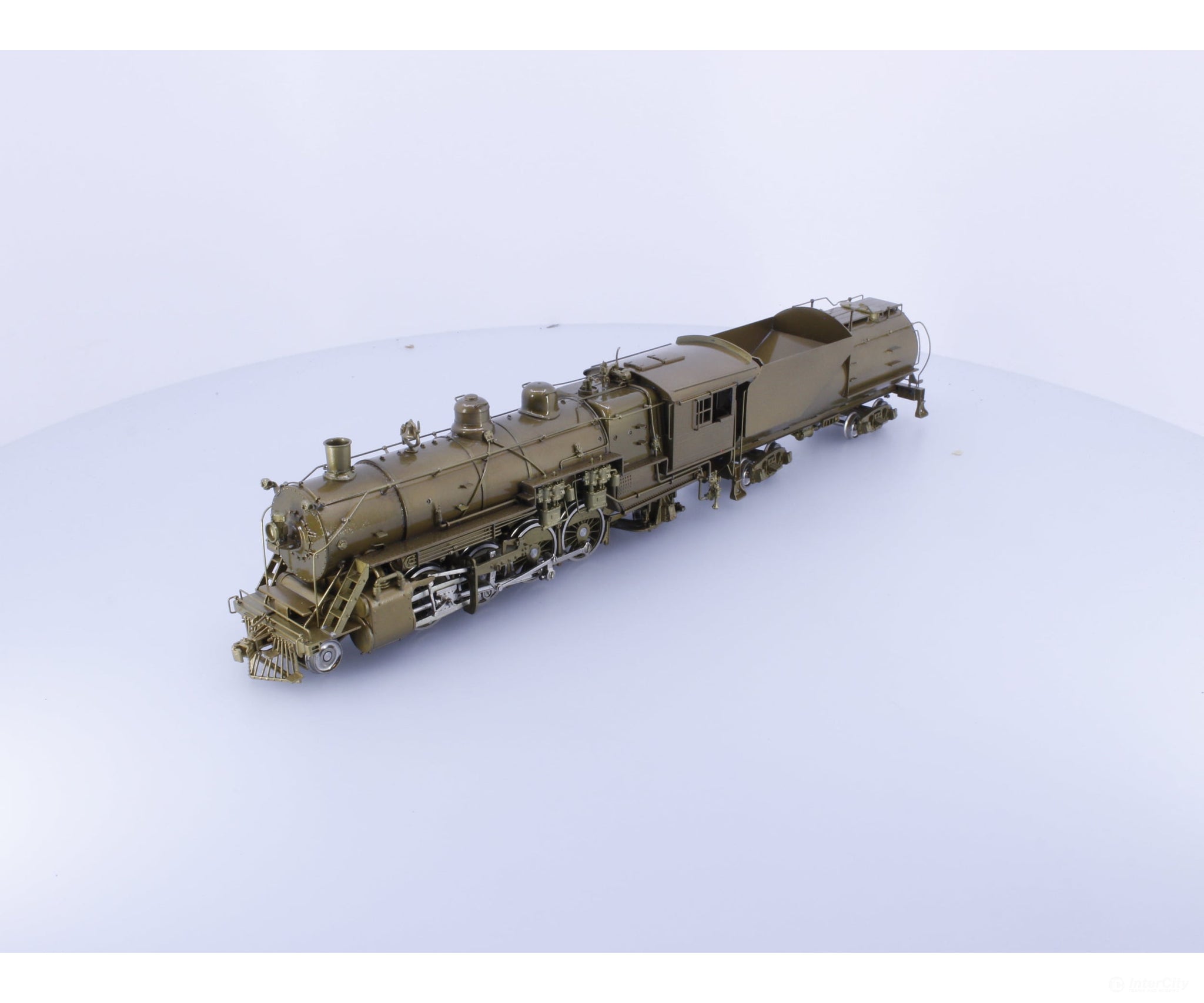 Pacific Fast Mail 01282V HO Brass 0-1 Class 2-8-2 3000 Series w Vanderbilt Tender Steam Locomotive Great Northern (GN)