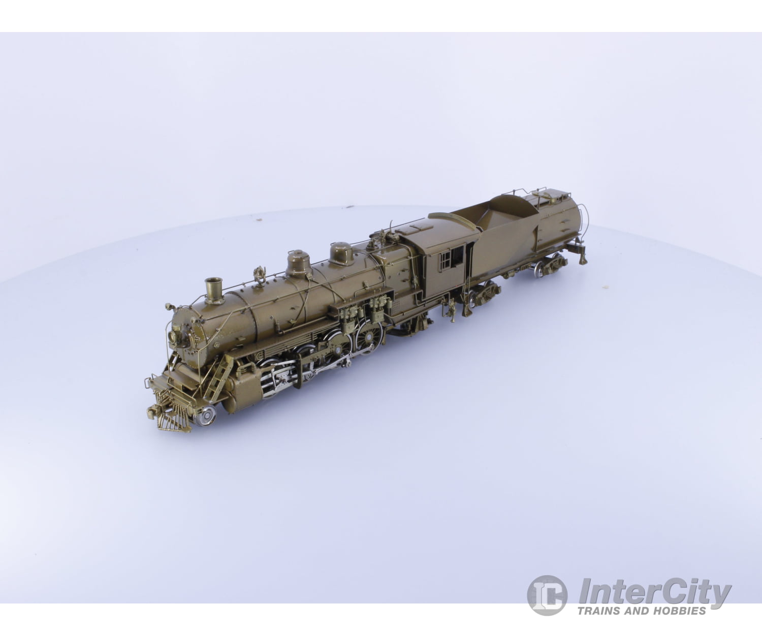 Pacific Fast Mail 01282V HO Brass 0-1 Class 2-8-2 3000 Series w Vanderbilt Tender Steam Locomotive Great Northern (GN)