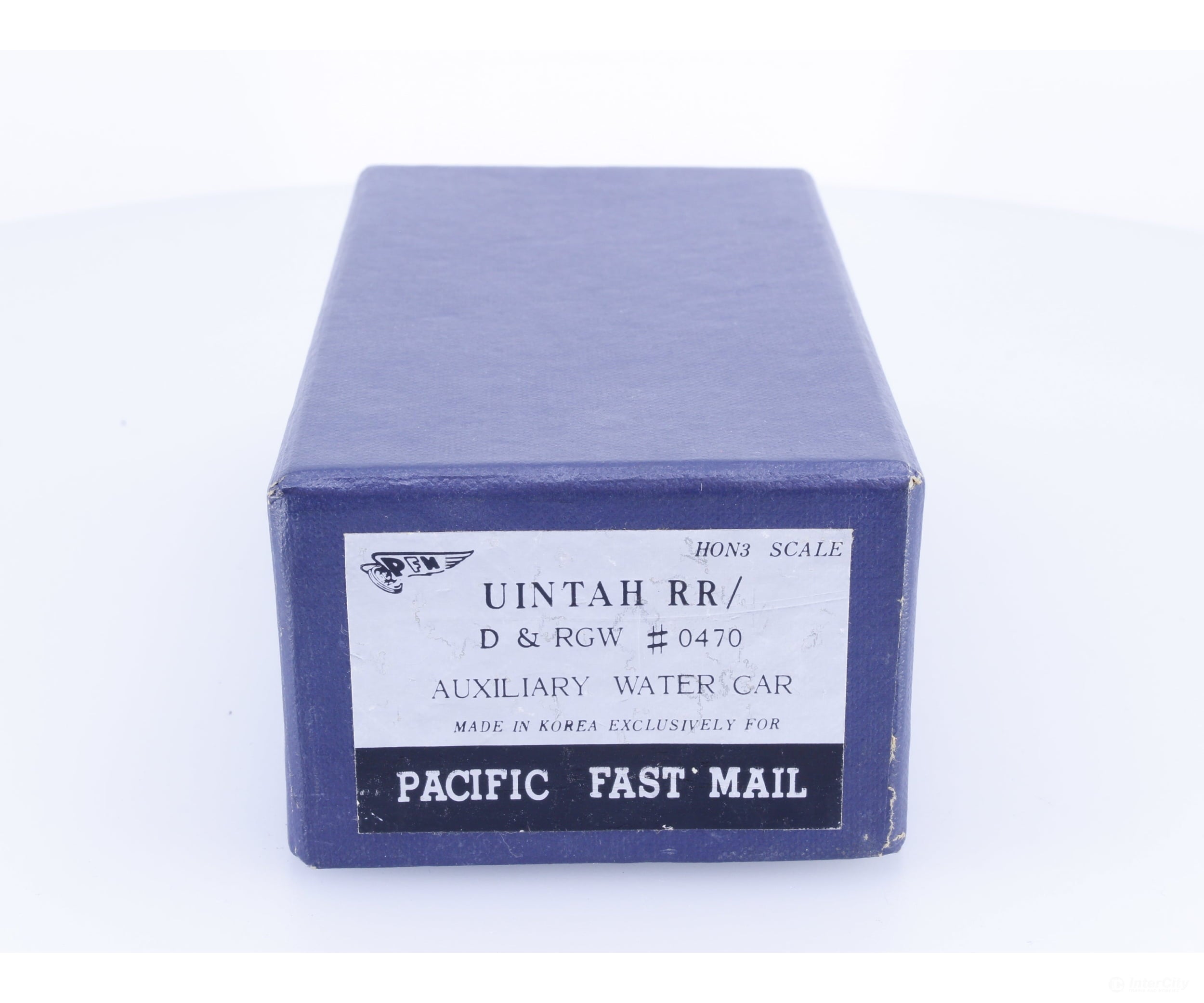Pacific Fast Mail 0470 HOn3 Auxiliary Water Tender Uintah RR Denver and Rio Grande Western (DRGW) 0470 - Freight Cars