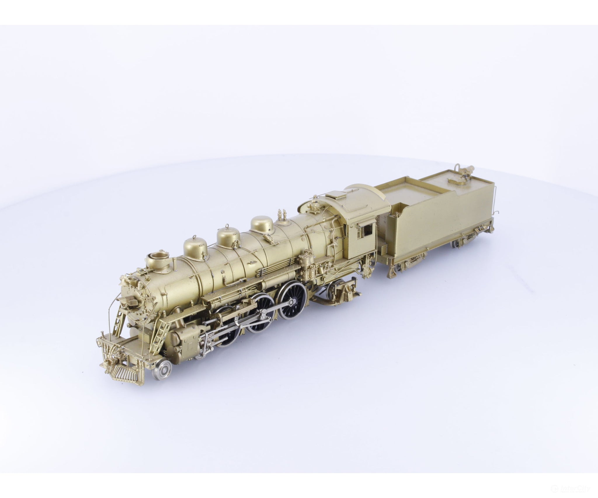 Pacific Fast Mail P44462 HO Brass 4-6-2 Class P-44 Steam Locomotive Denver and Rio Grande Western (DRGW) Analog DC