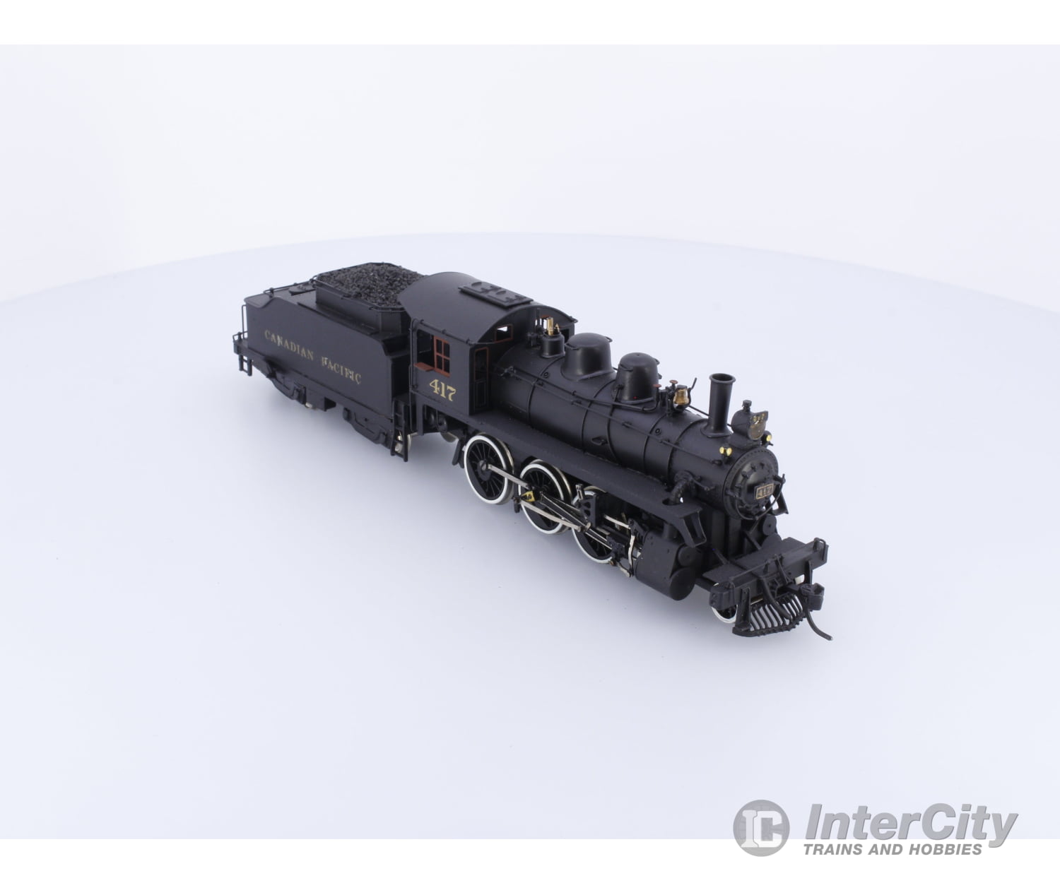 Pacific Pike 62RU HO Brass 4-6-0 Class D4g Ten Wheeler Painted Canadian Pacific (CP) 417 Analog DC Locomotives