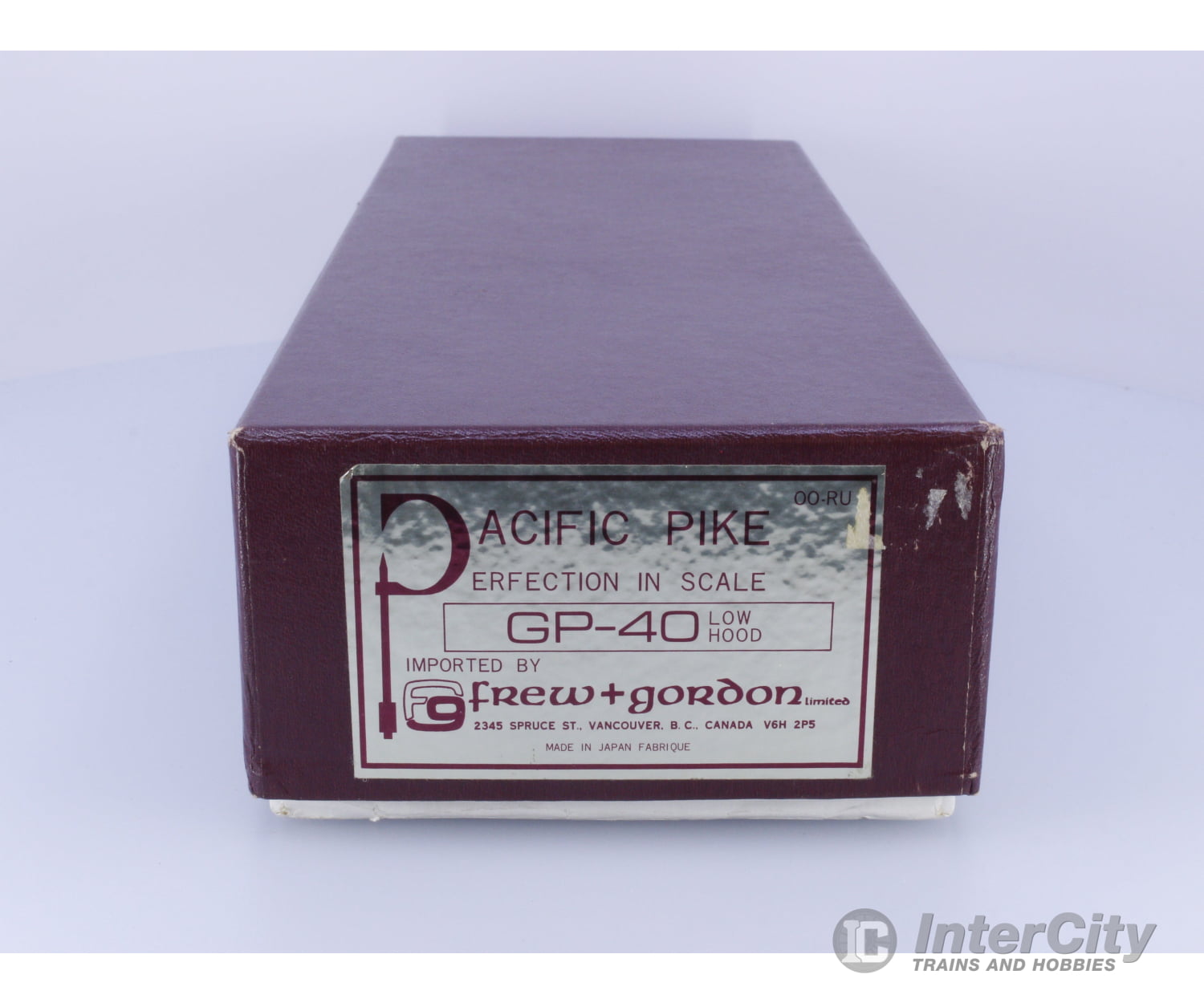Pacific Pike OO-RU HO Brass GP-40 Low Hood Analog DC Locomotives