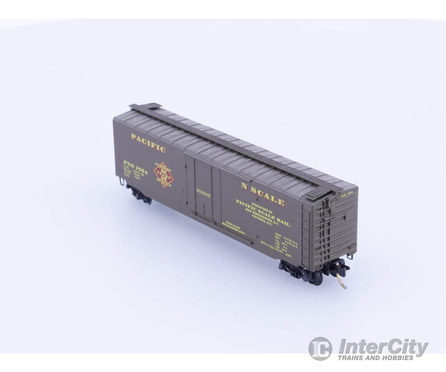 Pacific Scale Rail PNS1994 N Pacific N Scale 20 Year Anniversary 50’ Boxcar PNS1994 Freight Cars