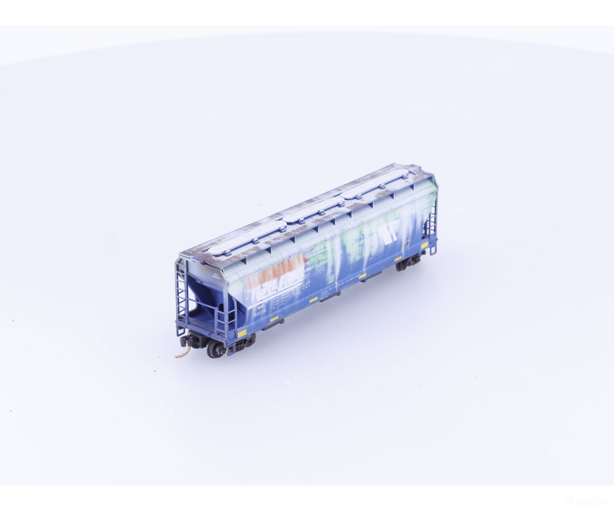 Pacific Western Rail Systems 094 93 035 N 3 Bay Covered Hopper Car Montana Rail Link (MRL) 50036 - Freight Cars
