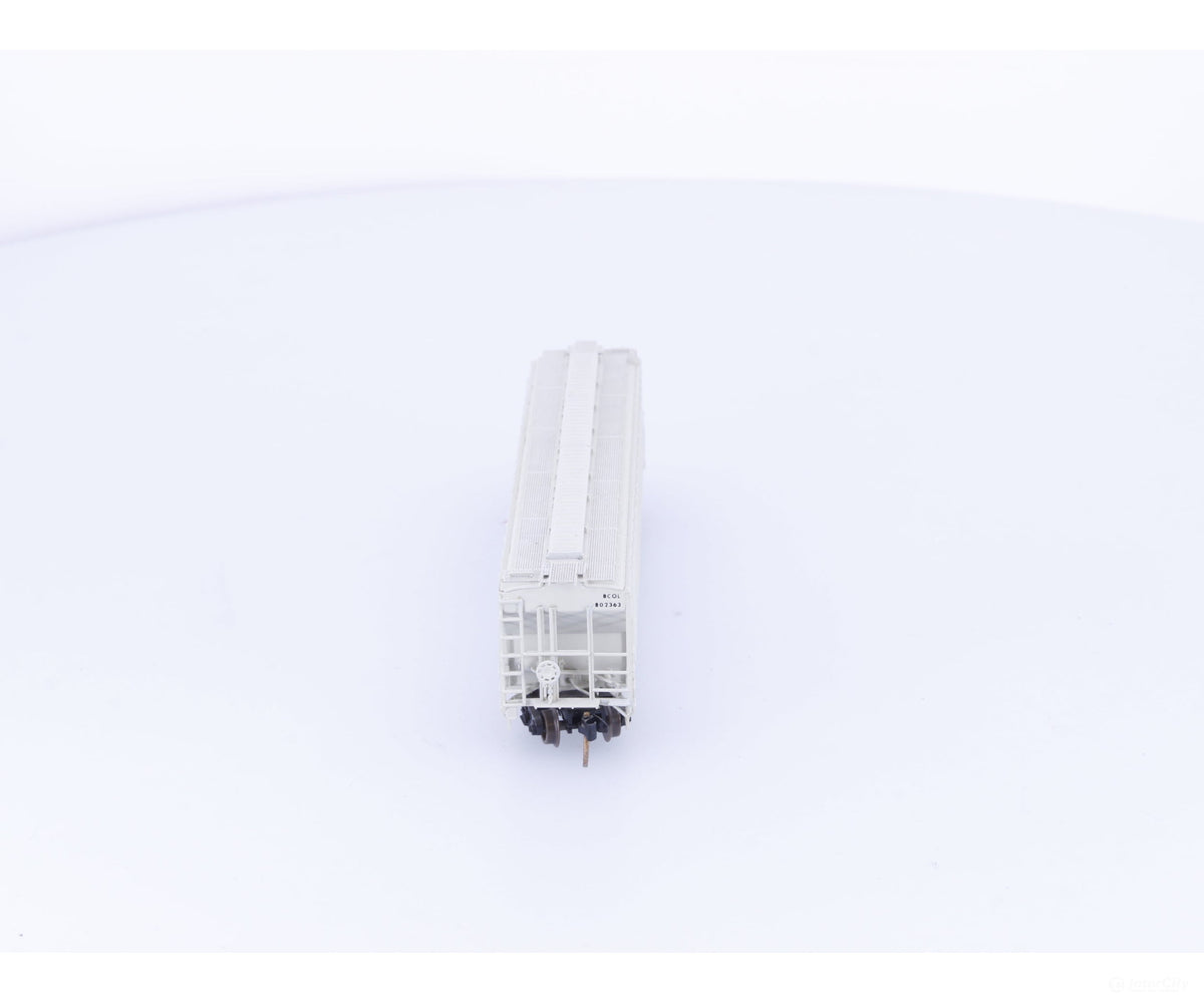 Pacific Western Rail Systems 1026B N 3 Bay PS2 Covered Hopper BC Rail (BCOL) 802363 - Freight Cars