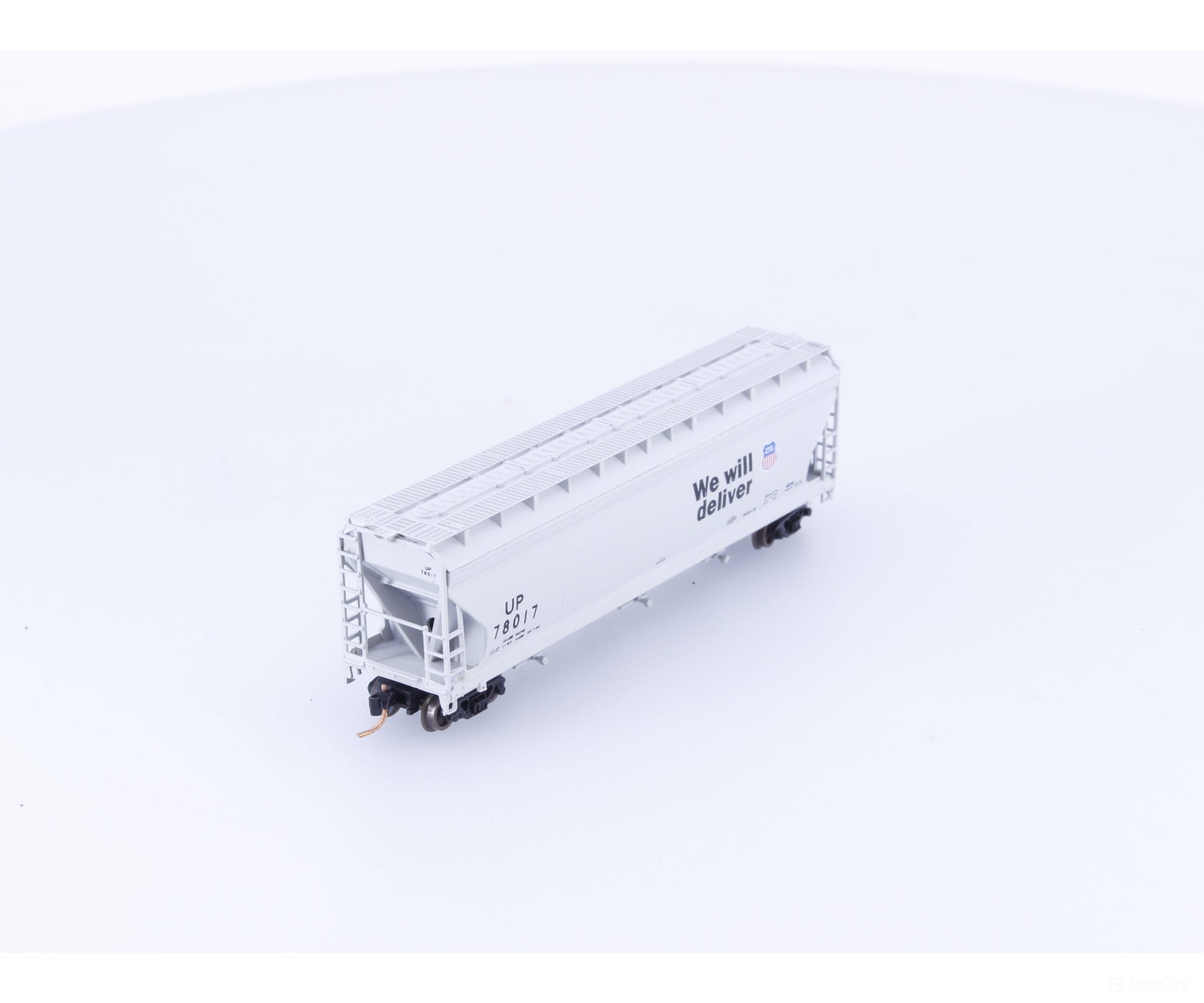 Pacific Western Rail Systems 1084H N 3 Bay ACF Covered Hopper Union Pacific (UP) 78017 - Freight Cars