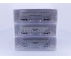 Pacific Western Rail Systems 1090-3B N 3 Pack Set 3 Bay 4650 cu.ft. ACF Covered Hoppers Southern Pacific (SP) Freight