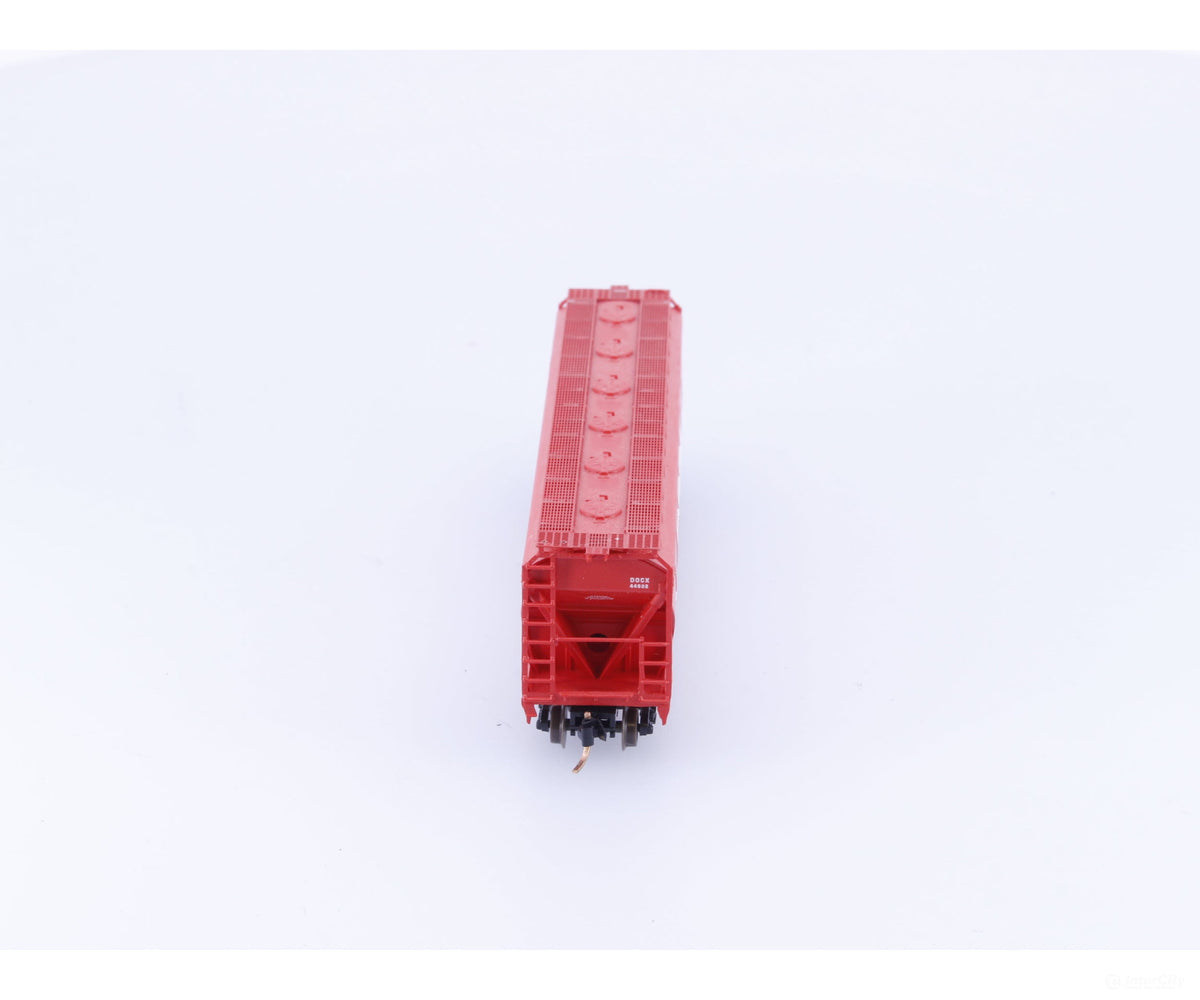 Pacific Western Rail Systems 1099A N 3 Bay Covered Hopper Car Dupont (DOCX) 44602 - Freight Cars