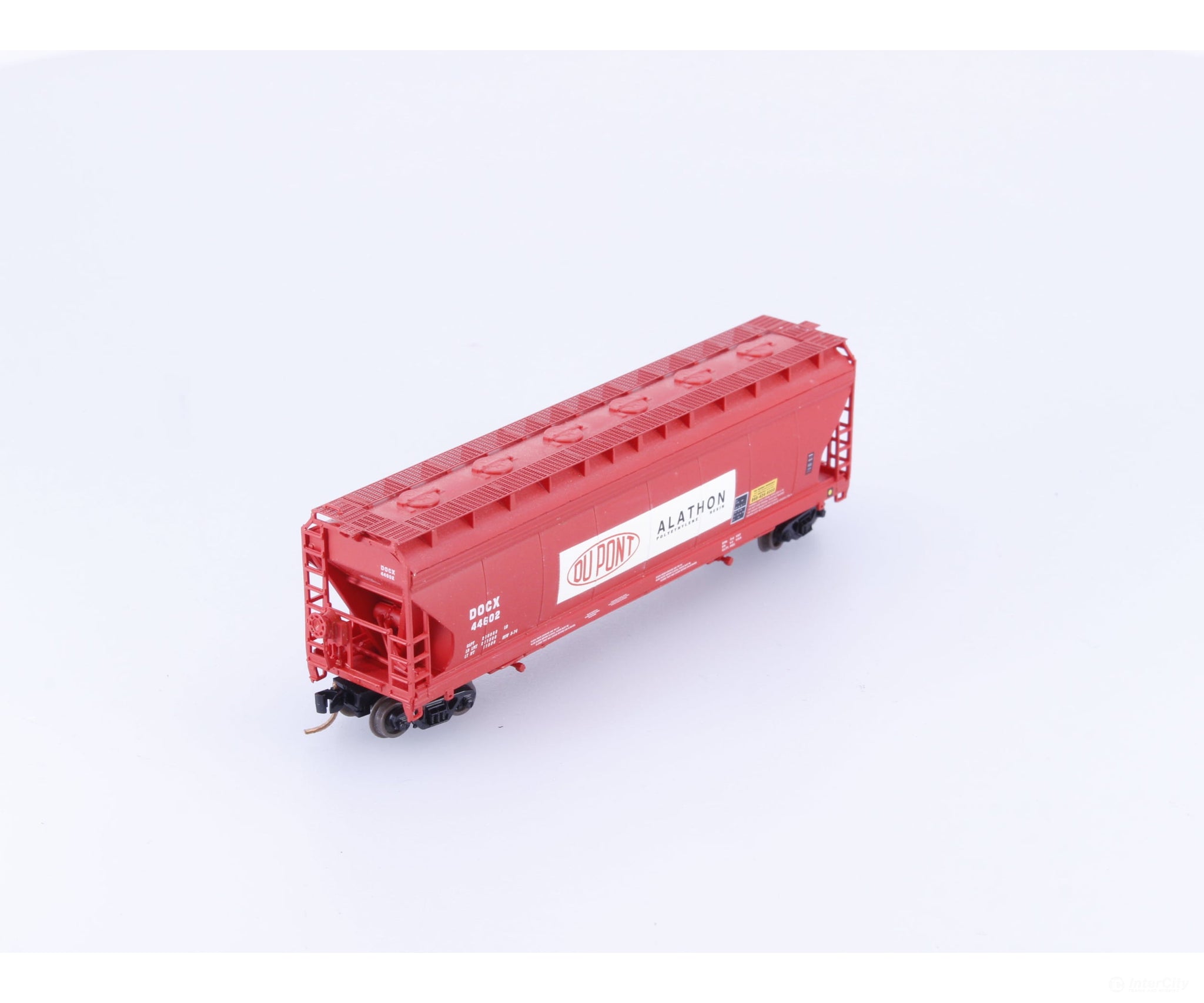 Pacific Western Rail Systems 1099A N 3 Bay Covered Hopper Car Dupont (DOCX) 44602 - Freight Cars