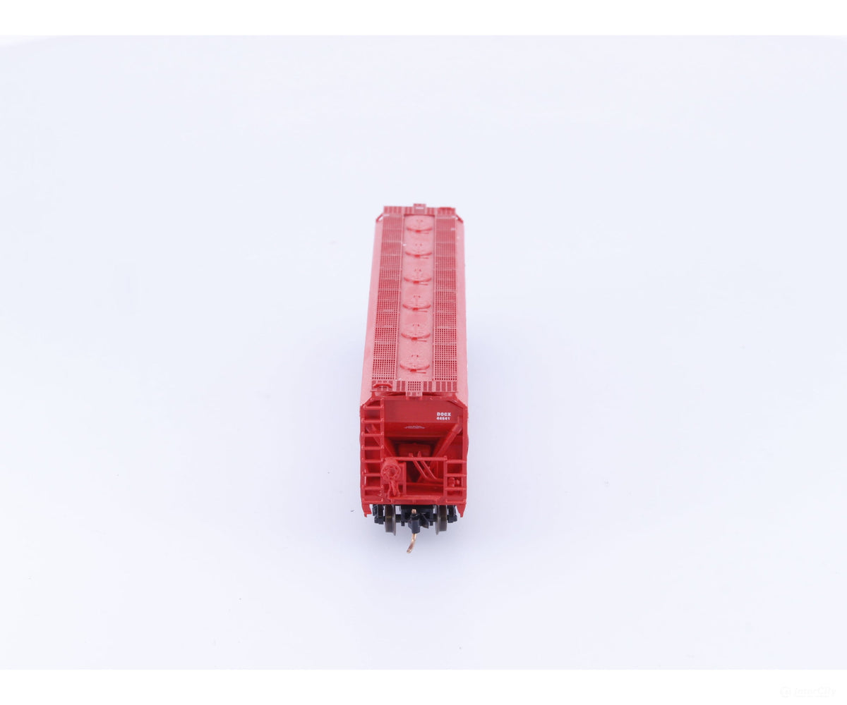 Pacific Western Rail Systems 1099V N 3 Bay Covered Hopper Dupont (DOCX) 44641 - Freight Cars