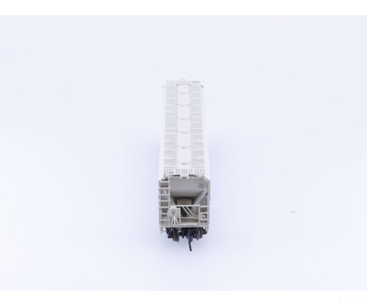 Pacific Western Rail Systems 1119C N 3 Bay ACF Covered Hopper Lincoln Grain (LGIX) 1046 - Freight Cars