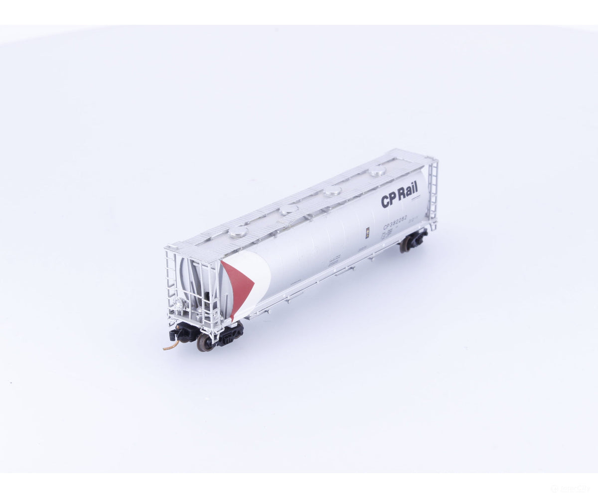 Pacific Western Rail Systems 1131G N 4 Bay Cylindrical Hopper Canadian Pacific (CP) 382282 - Freight Cars