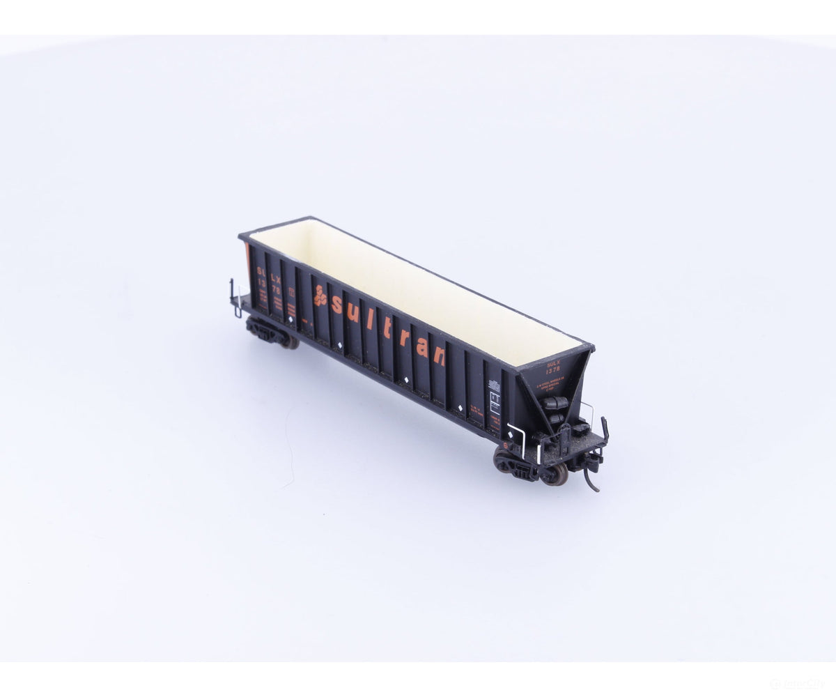 Pacific Western Rail Systems 1142CA N Bathtub Coal Car Sultran (SULX) 1378 - Freight Cars