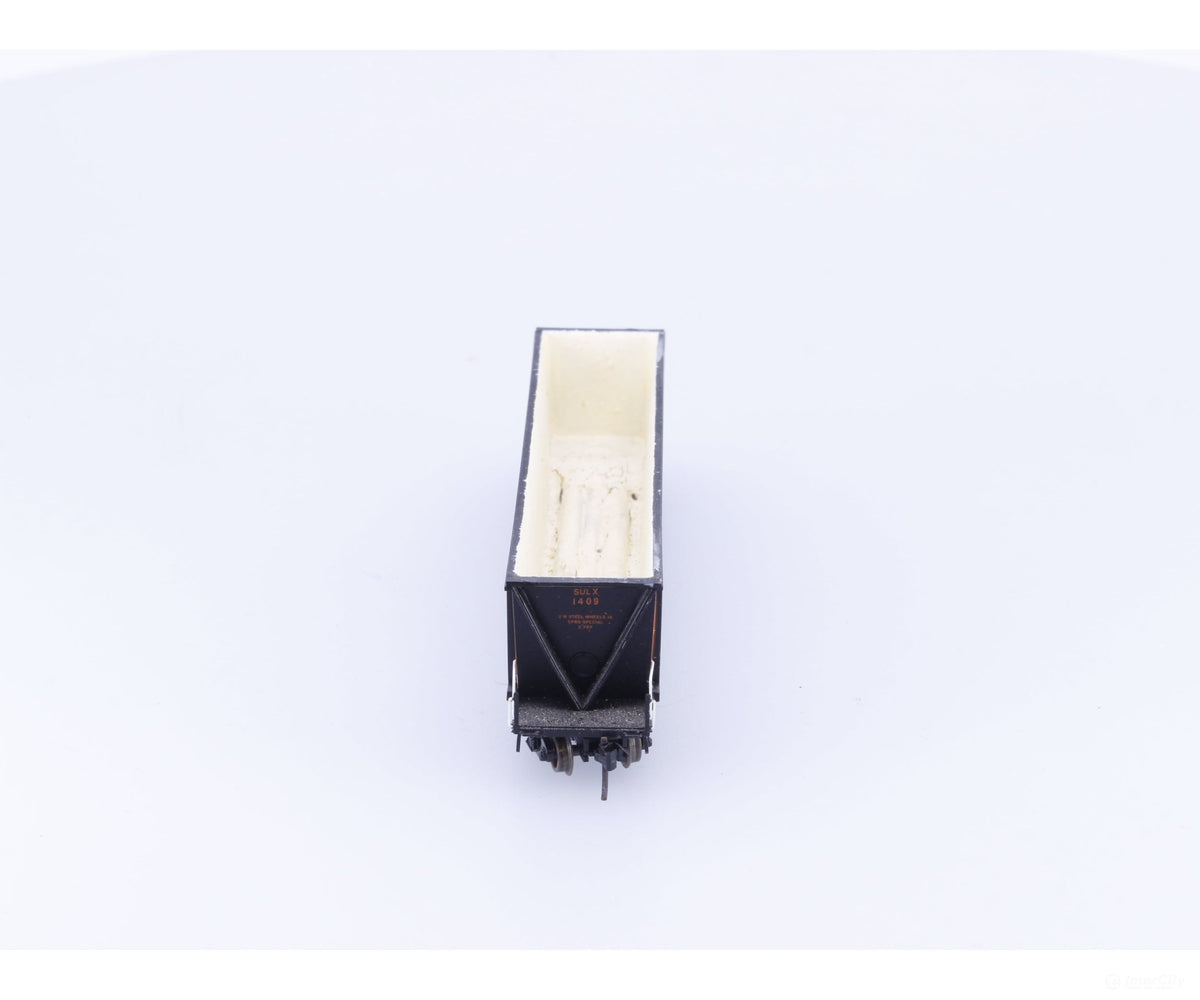 Pacific Western Rail Systems 1142CD N Bathtub Coal Car Sultran (SULX) 1409 - Freight Cars