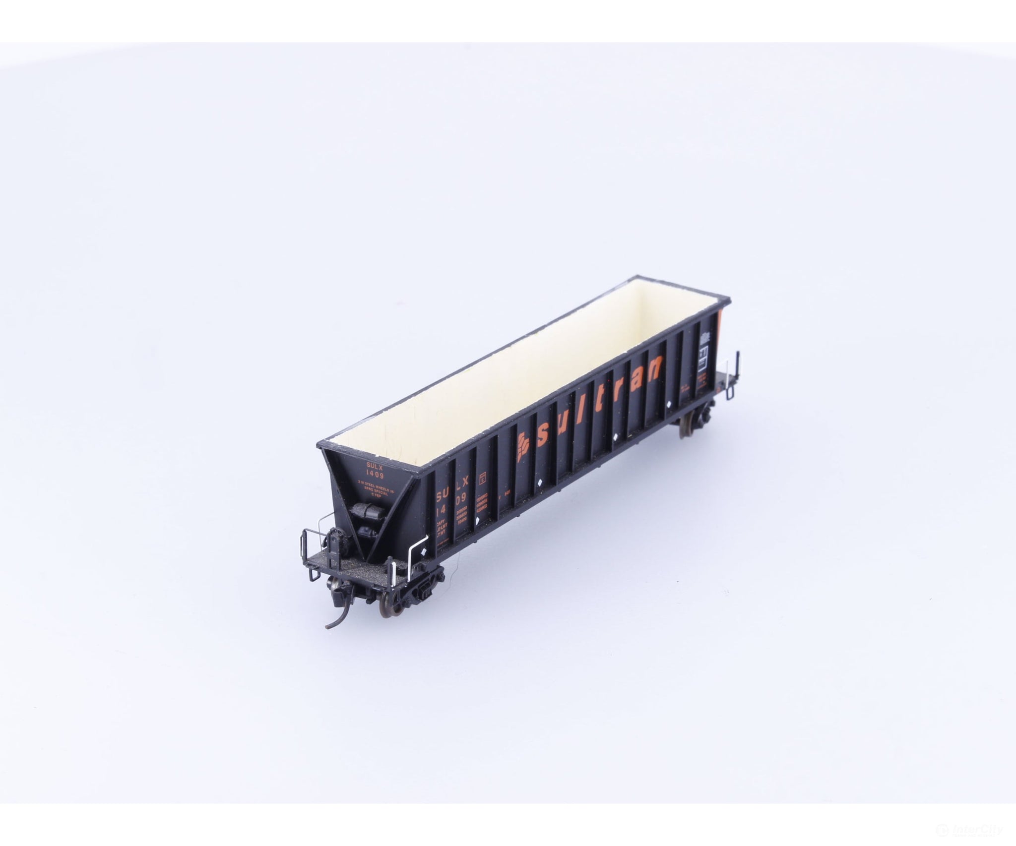 Pacific Western Rail Systems 1142CD N Bathtub Coal Car Sultran (SULX) 1409 - Freight Cars