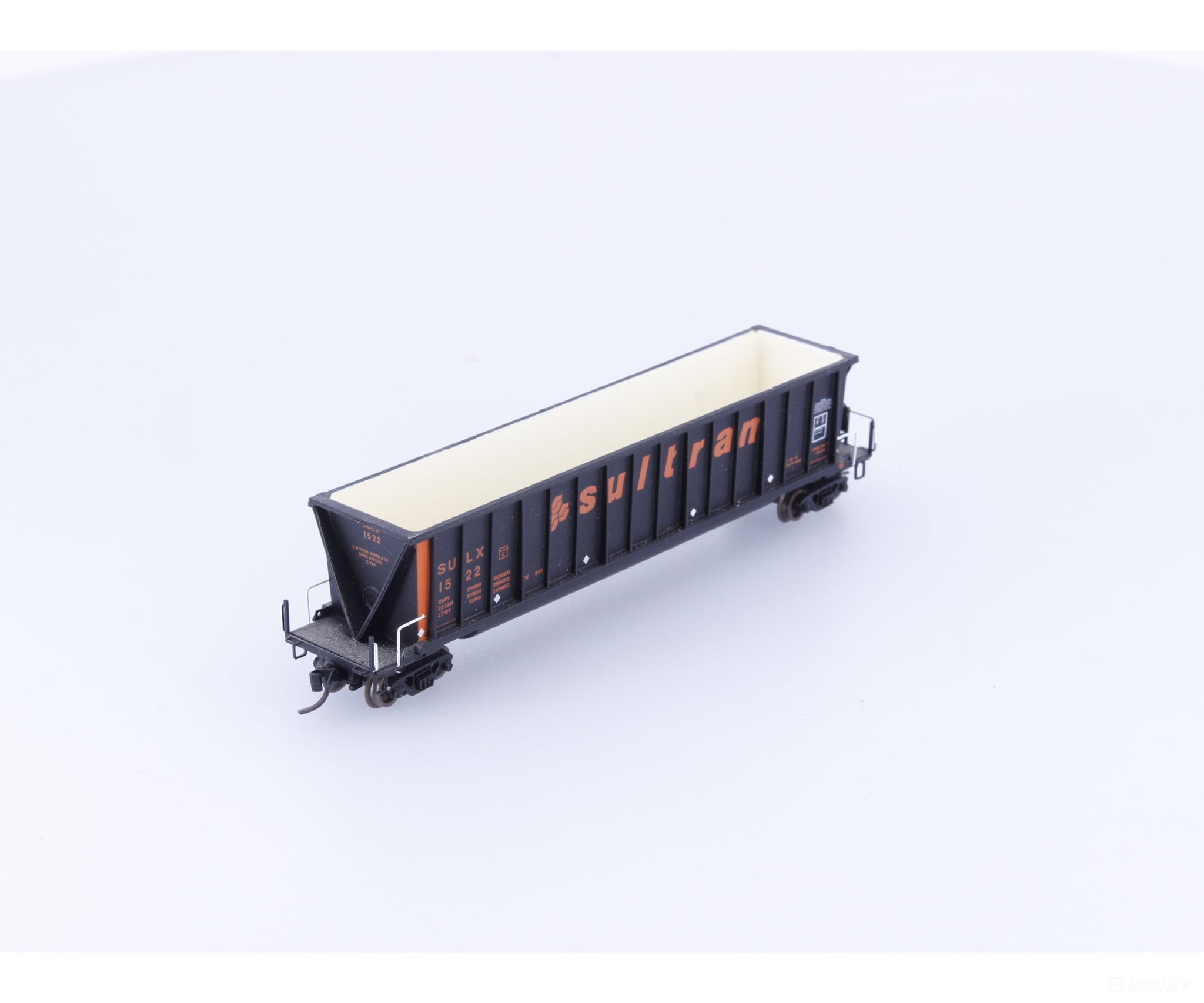 Pacific Western Rail Systems 1142DA N Bathtub Coal Car Sultran (SULX) 1522 - Freight Cars