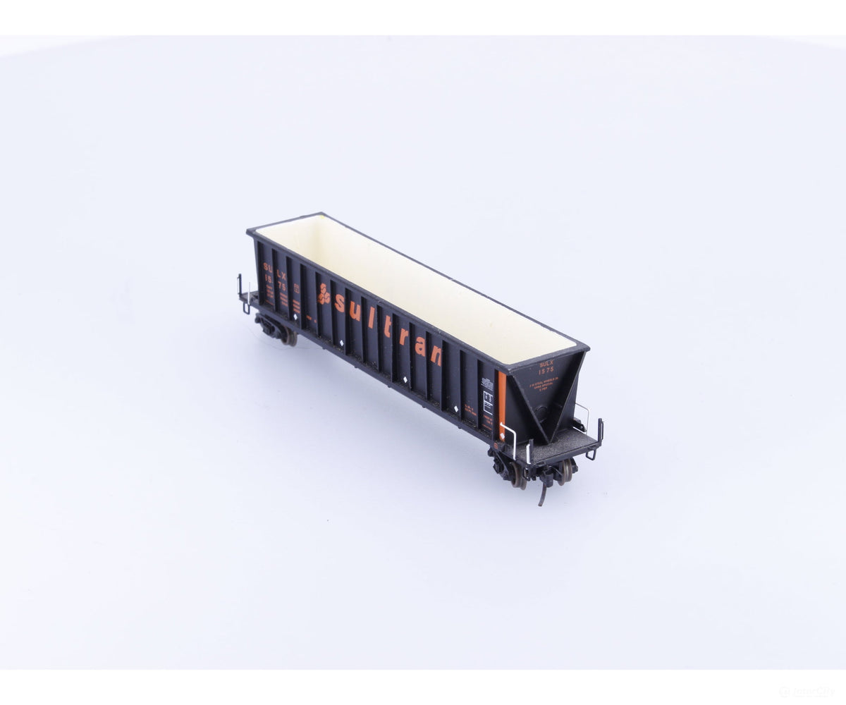 Pacific Western Rail Systems 1142DD N Bathtub Coal Car Sultran (SULX) 1575 - Freight Cars