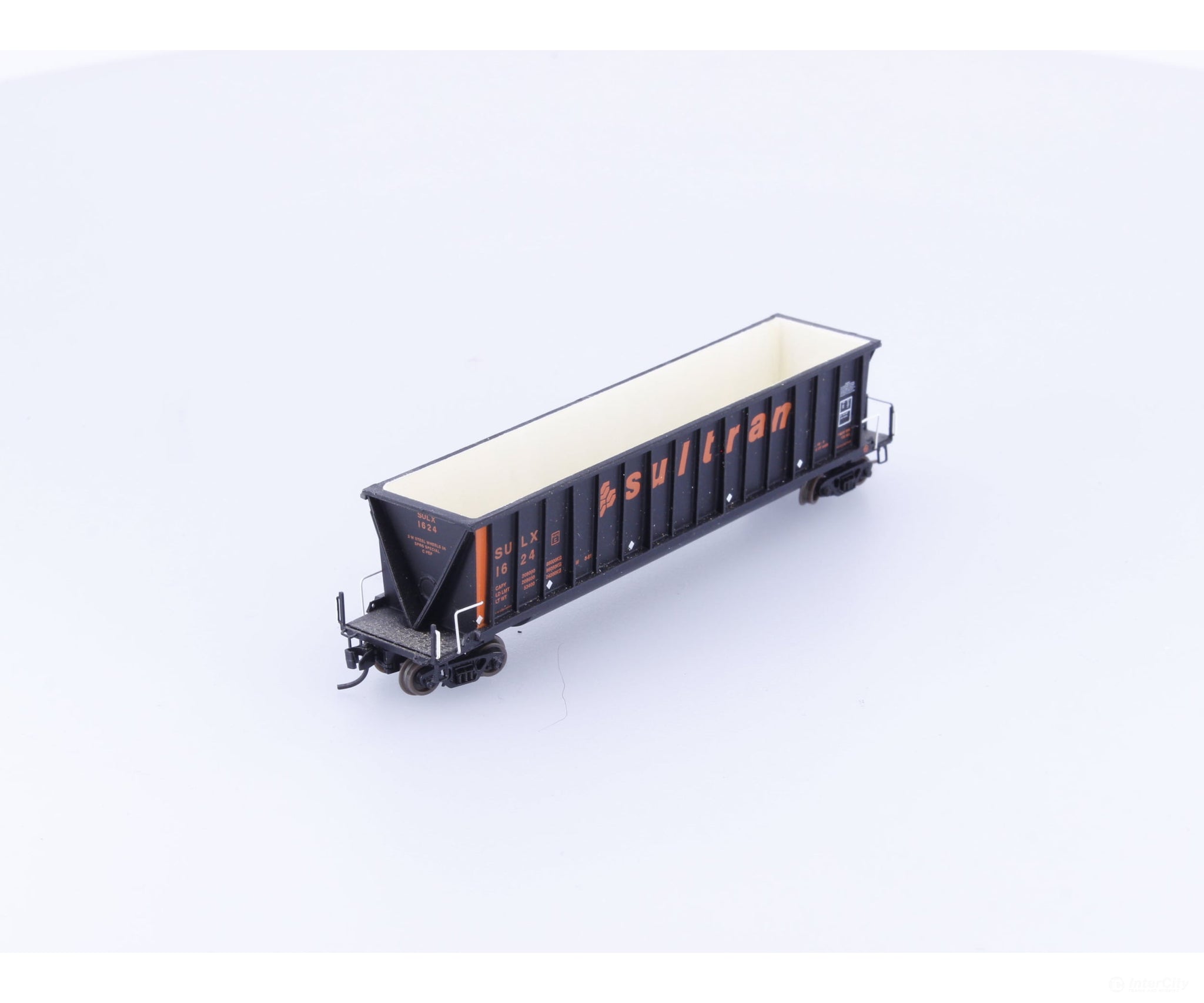 Pacific Western Rail Systems 1142DG N Bathtub Coal Car Sultran (SULX) 1624 - Freight Cars