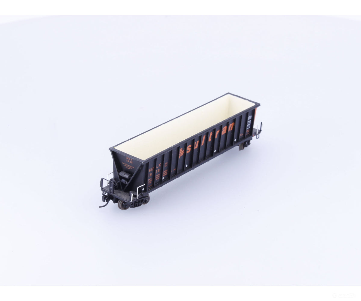 Pacific Western Rail Systems 1142DH N Bathtub Coal Car Sultran (SULX) 1639 - Freight Cars