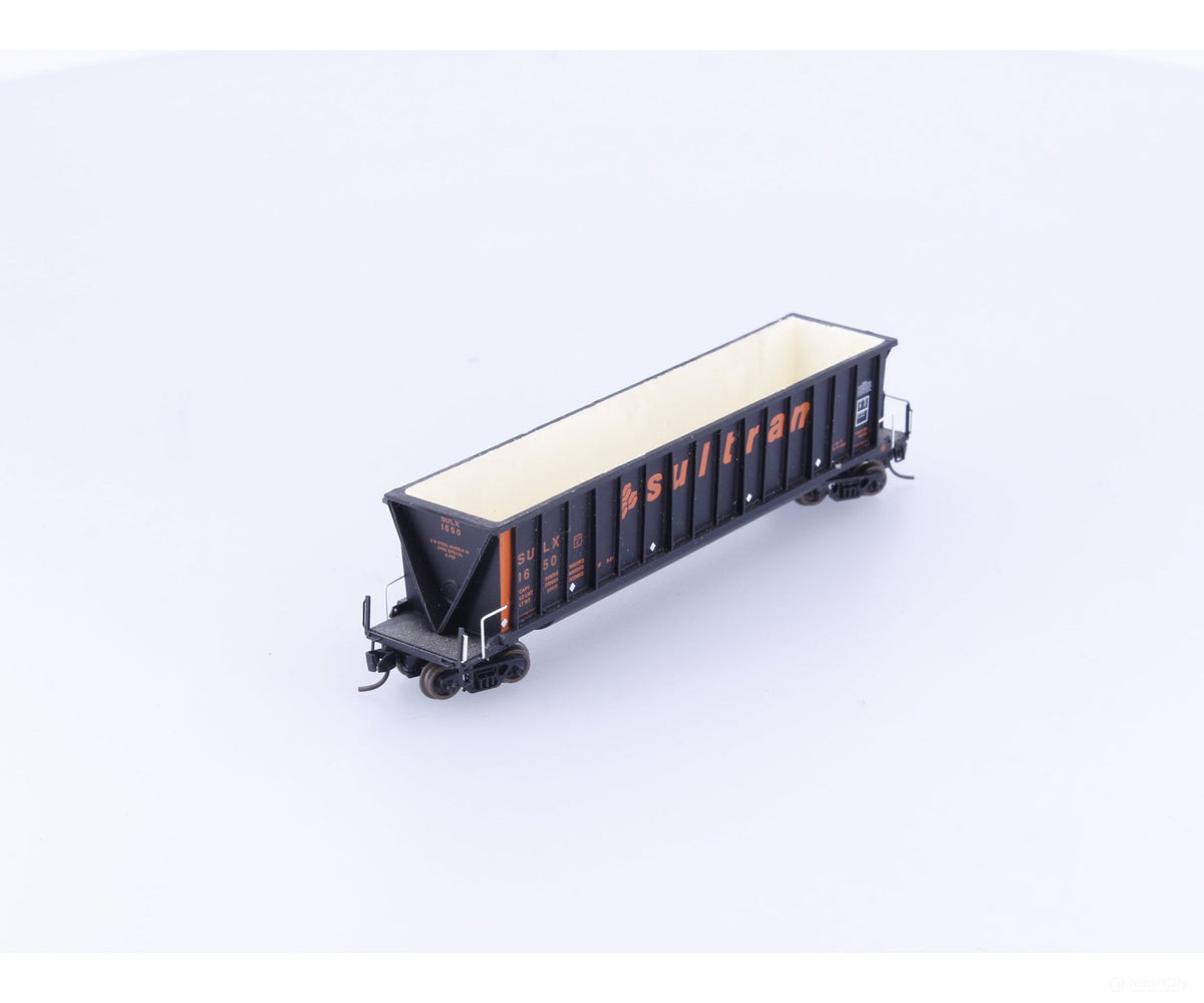 Pacific Western Rail Systems 1142DJ N Bathtub Coal Car Sultran (SULX) 1650 - Freight Cars