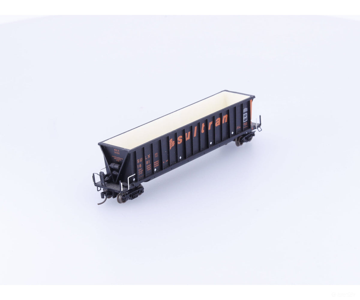 Pacific Western Rail Systems 1142DL N Bathtub Coal Car Sultran (SULX) 1681 - Freight Cars