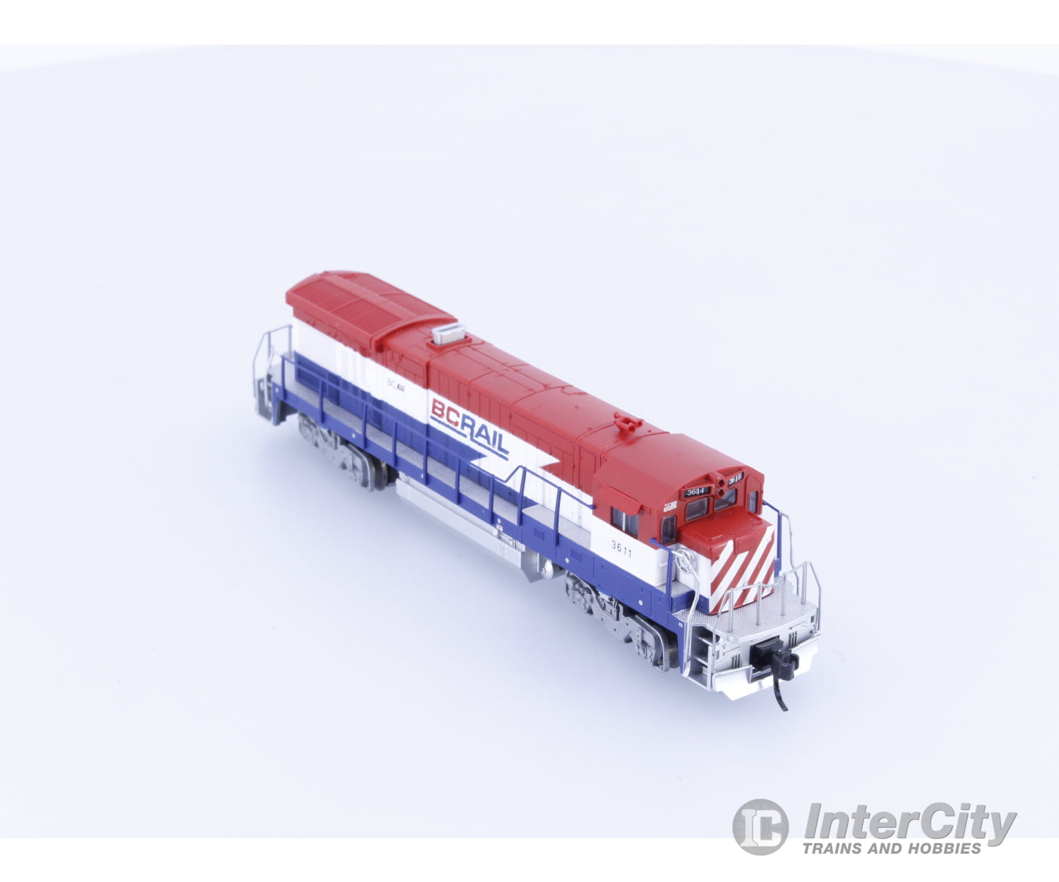 Pacific Western Rail Systems 150-49930 N Atlas B36-7 Diesel Locomotive Custom Re-Numbered BC Rail (BCOL) 3611 DCC Ready