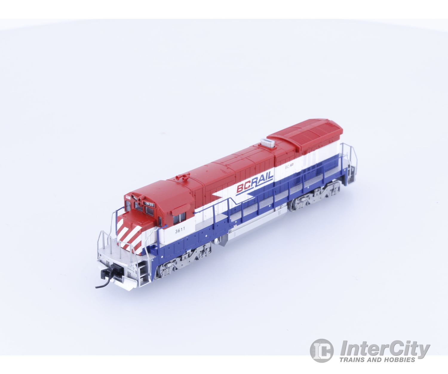 Pacific Western Rail Systems 150-49930 N Atlas B36-7 Diesel Locomotive Custom Re-Numbered BC Rail (BCOL) 3611 DCC Ready