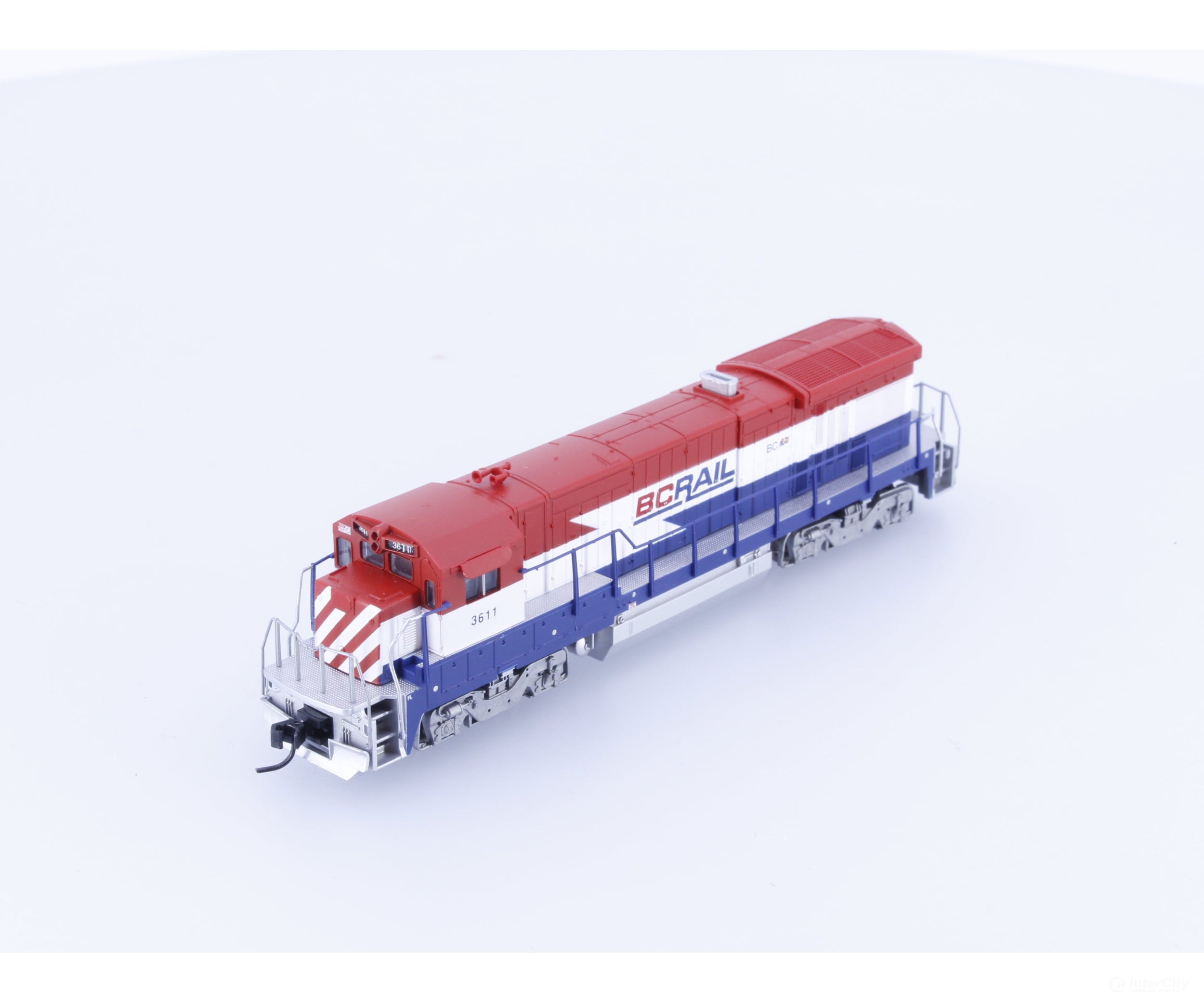 Pacific Western Rail Systems 150-49930 N Atlas B36-7 Diesel Locomotive Custom Re-Numbered BC Rail (BCOL) 3611 DCC Ready