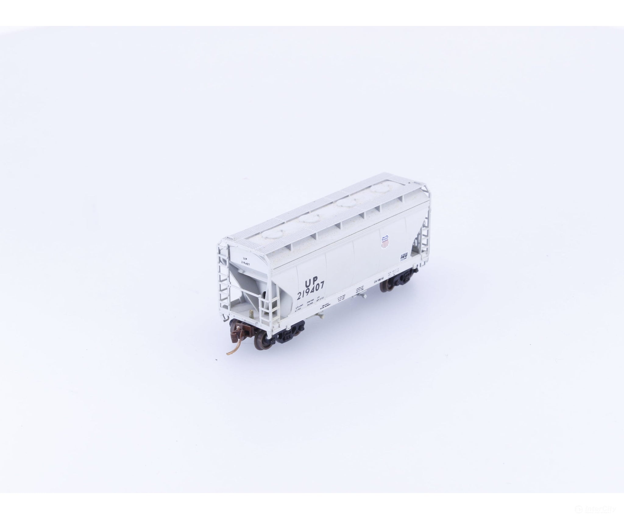 Pacific Western Rail Systems N1059B N 2 Bay Covered Hopper Union Pacific (UP) 219407 - Freight Cars