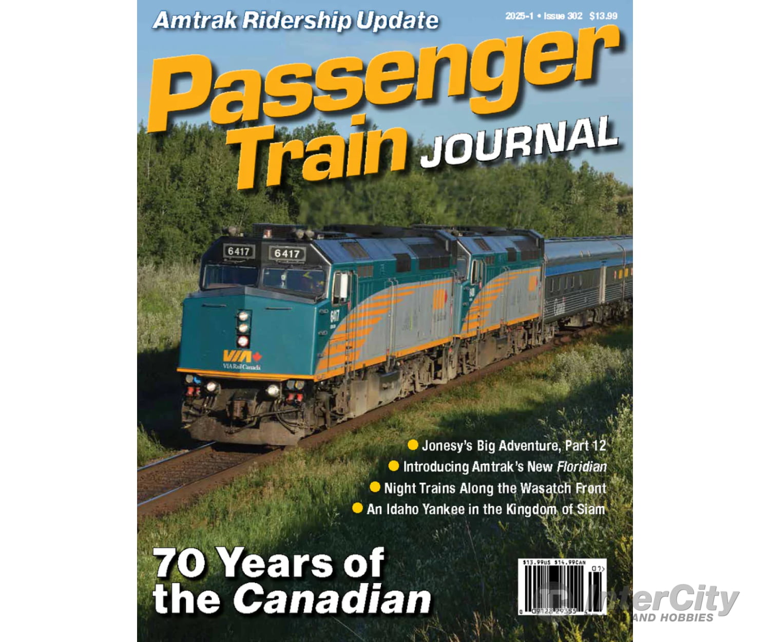 Passenger Train Journal 2025-1 Issue 302 Magazines