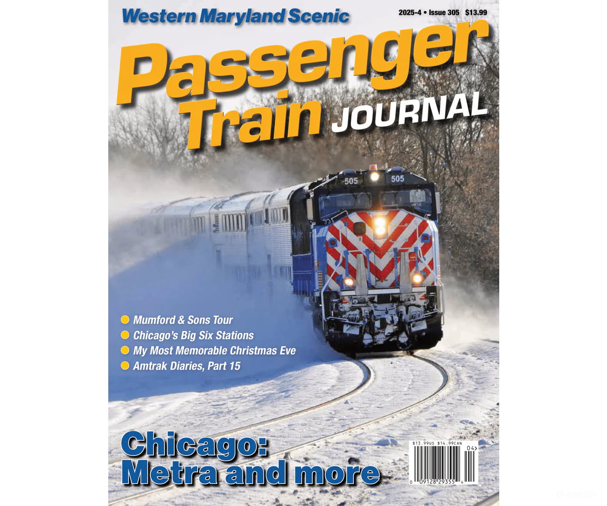 Passenger Train Journal 2025-4 Issue 305 Magazines