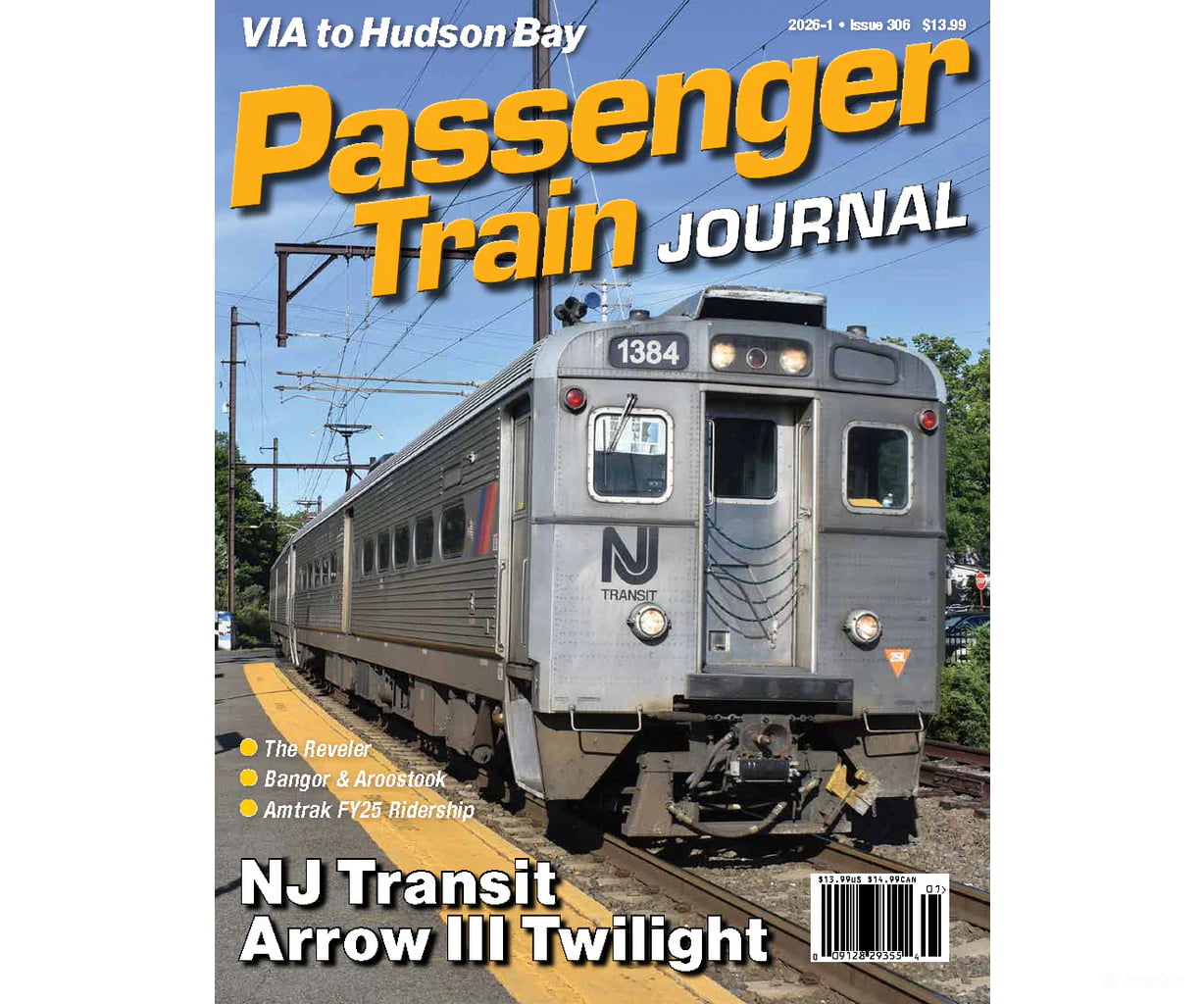 Passenger Train Journal 2026-1 Issue 306 Magazines