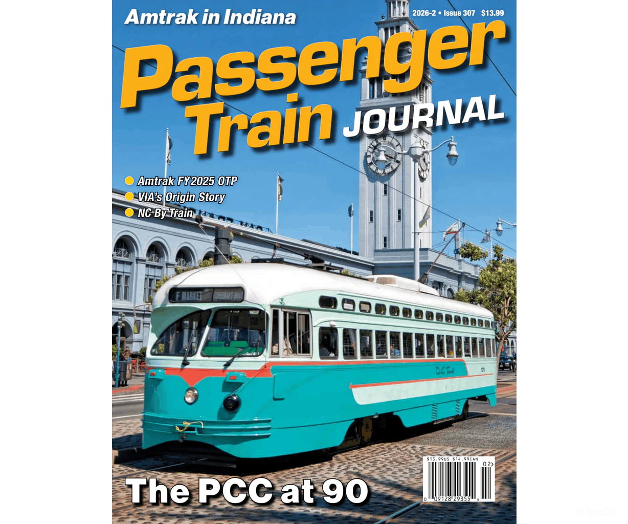 Passenger Train Journal 2026-2 Issue 307 - Magazines