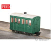 Peco Gr-500 Glyn Valley Tramway 4 Wheel Enclosed Side Coach European Passenger Cars