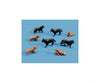 Peco 5102 Dogs - Pkg(8) Figures