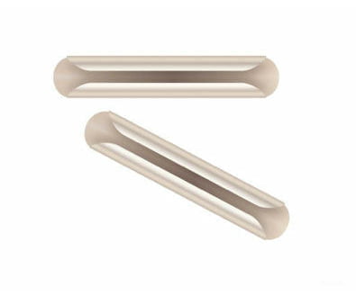 Peco Ho Sl10 Code 100 Nickel Silver Rail Joiners Pkg(24) Track Accessories