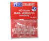 Peco HO SL8311 Code 83 Insulated Rail Joiners -- North American Style pkg(9) - Track Accessories