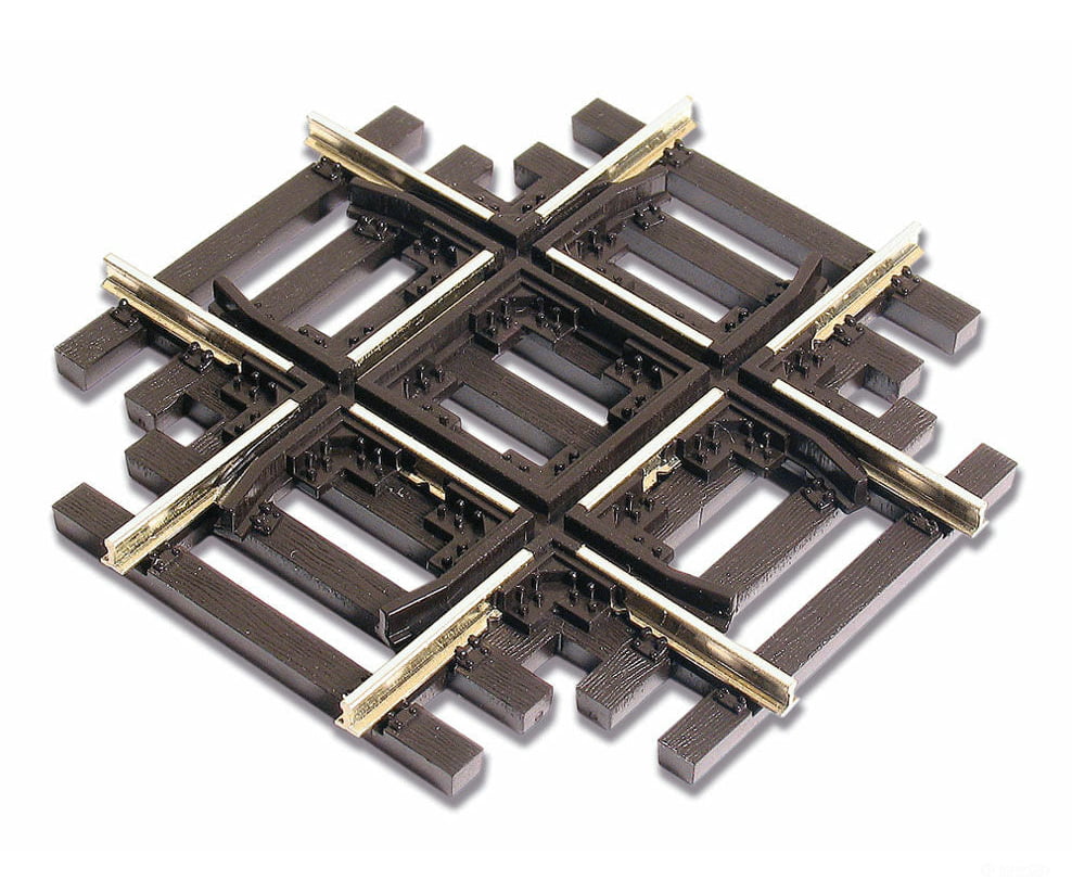 Peco Ho Sl8390 Code 83 Line -- 90-Degree Crossing Track & Turnouts