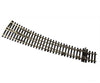 Peco Ho Sl86 Code 100 Curved Double Radius Turnout - Streamline -- Right Hand Insulfrog Track &