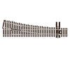 Peco Ho Sle8351 North American-Style Code 83 #5 Turnout - Streamline -- Right Hand Electrofrog Track