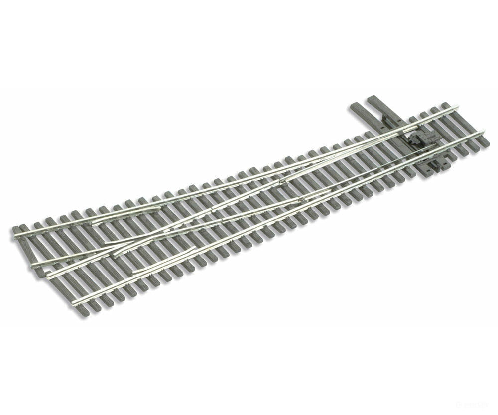 Peco Ho Sle8351 North American-Style Code 83 #5 Turnout - Streamline -- Right Hand Electrofrog Track
