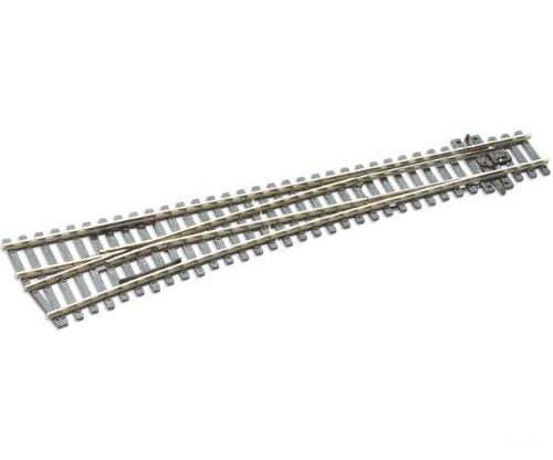 Peco HO SLE89 Code 100 Streamline Large Radius Turnout - Left Hand Electrofrog Track & Turnouts