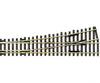 Peco Ho 1906 Code 100 Medium Radius Turnout - Streamline -- Left Hand Electrofrog Track & Turnouts