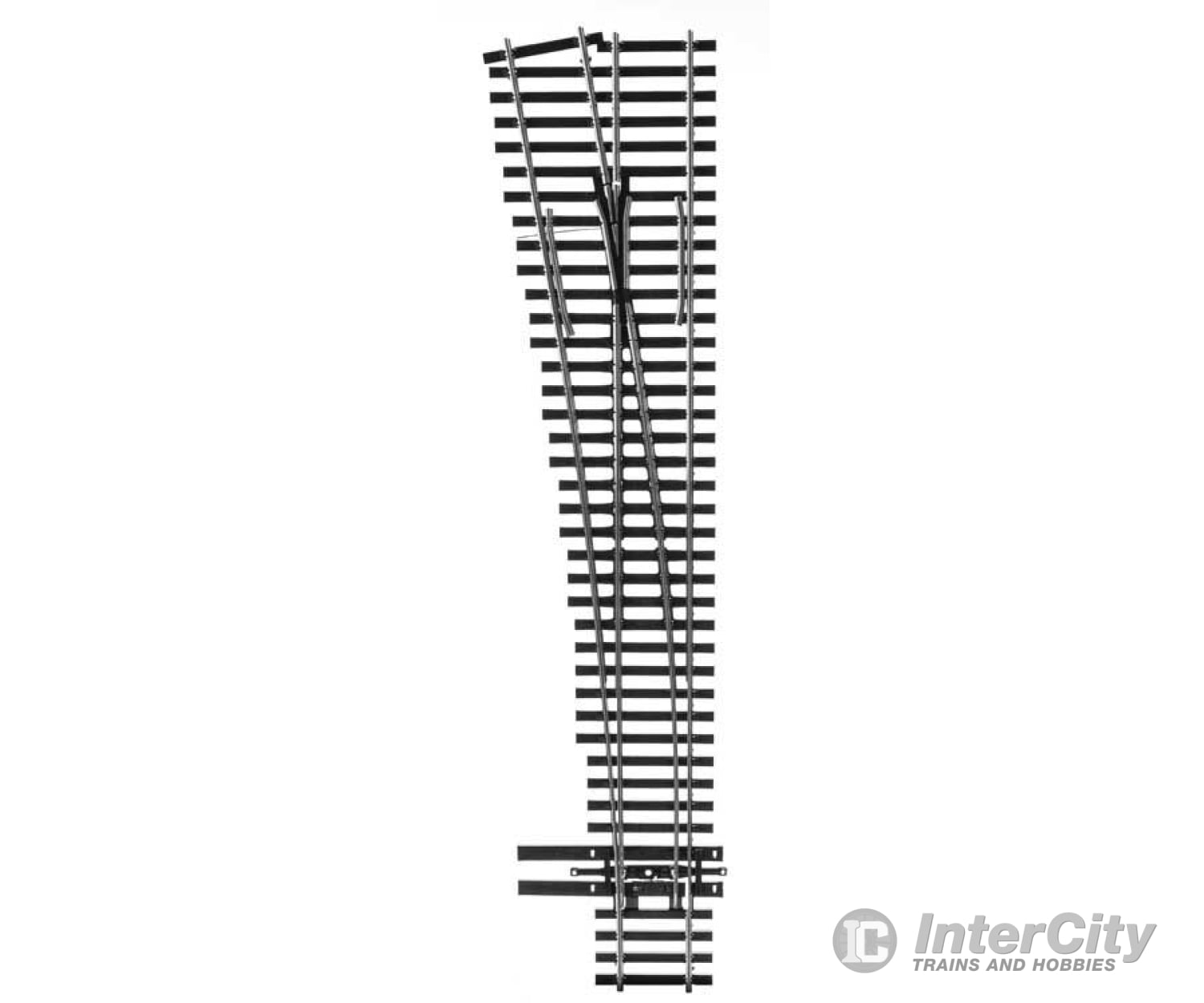 Peco Ho Slu7062 Code 70 Unifrog Medium-Radius #6 Turnout -- Left Hand Track & Turnouts