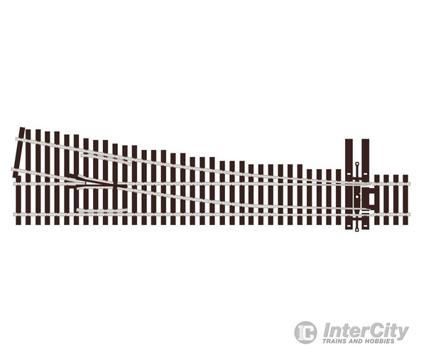 Peco Ho Slu8361 North American-Style Code 83 #6 Turnout - Streamline -- Right Hand Unifrog Track &