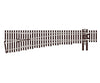Peco Ho Slu8362 North American-Style Code 83 #6 Turnout - Streamline -- Left Hand Unifrog Track &