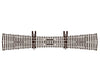 Peco Slu8363 Streamline Code 83 No. 6 Unifrog Double Slip Turnout - Nickel Silver Track & Turnouts